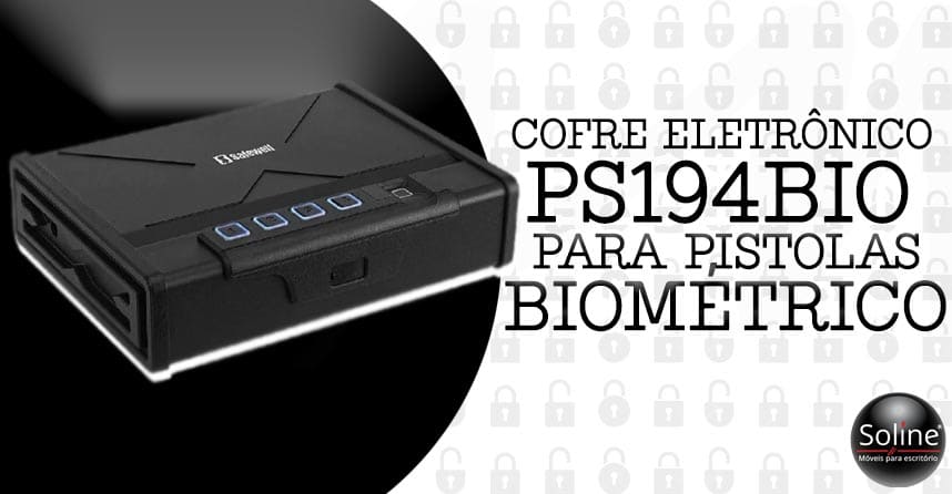 Cofre Biométrico para Pistola